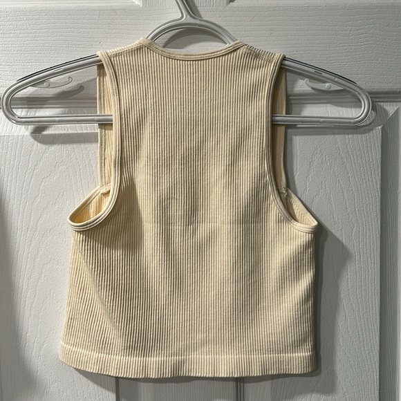 Women’s square neck crop tank top - Picture 3 of 3
